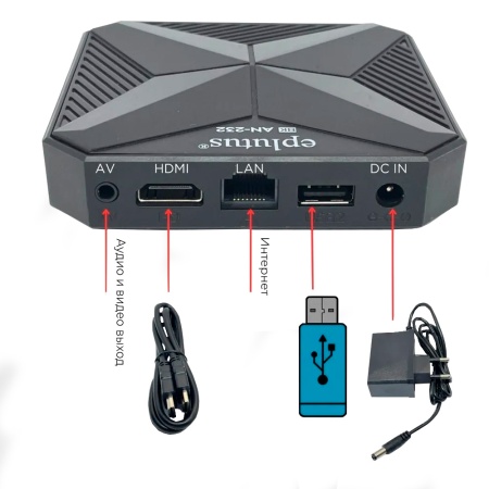 Купить TV приставка Eplutus Smart TV Box AN-232
