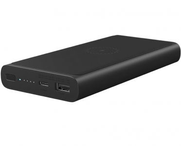 Купить Внешний аккумулятор с функцией беспроводного з/у Xiaomi Mi Wireless Charger 10000mAh Black (PLM11ZM)