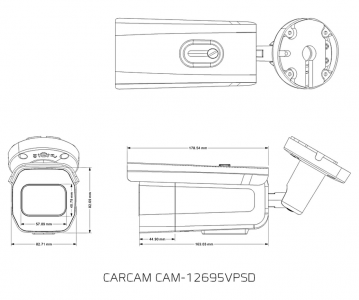 Купить IP камера видеонаблюдения CARCAM CAM-12695VPSD