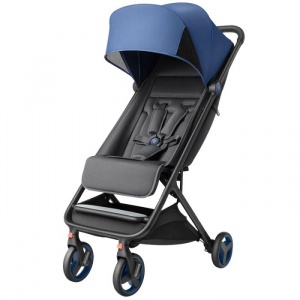 Купить Детская Коляска Xiaomi Mitu (Rice Rabbit) Folding Stroller Blue