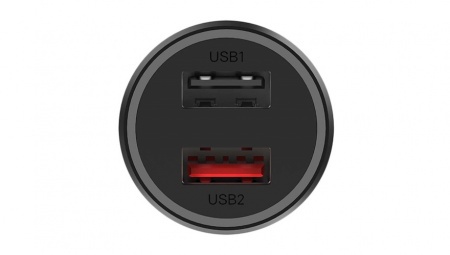 Купить Автомобильная зарядка Xiaomi Mi 37W Dual-Port Car Charger (CC06ZM)