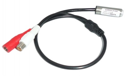 Купить Микрофон для видеонаблюдения ШОРОХ-21 INS с разъемом RCA и DC 12