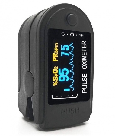 Купить Пульсоксиметр Fingertip Pulse Oximeter Black