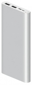 Купить Внешний аккумулятор Xiaomi Mi Power Bank 3 10000 mAh Silver (PLM13ZM)
