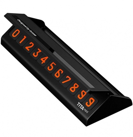 Купить Парковочная карта Xiaomi Bcase TITA Mini Temporary Parking Card Black