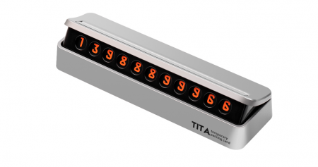 Купить Временная карта парковки Xiaomi Bcase TITA Temporary Parking Card Silver