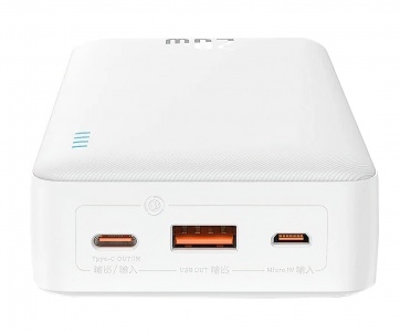 Купить Внешний аккумулятор Baseus Airpow Quick 20W 20000mah White (PPQD010002)