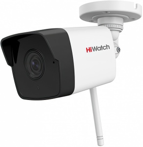 Купить 2Мп уличная цилиндрическая IP-камера c EXIR-подсветкой до 30м и WiFi HiWatch DS-I250W(C) (2.8 mm)