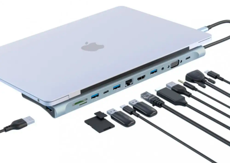 Купить Многофункциональная док станция XO 12-in-1 Multifunctional Docking Station (XO-HUB010)