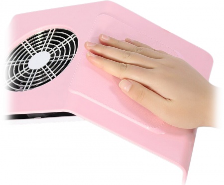 Купить Вытяжка для маникюра Nail Dust Collector Pink