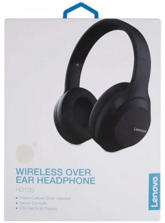 Купить Беспроводные наушники Lenovo HD100 Wireless Over Ear Headphone Black
