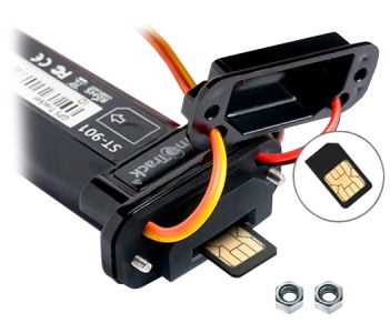 Купить Автомобильный GPS-трекер SinoTrack Car Motorcycle Real Time Mini GPS tracker GSM 4-Pin Relay ST-901