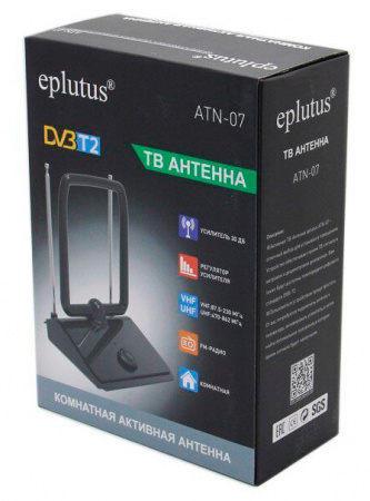 Купить Комнатная цифровая антенна Eplutus ATN-07