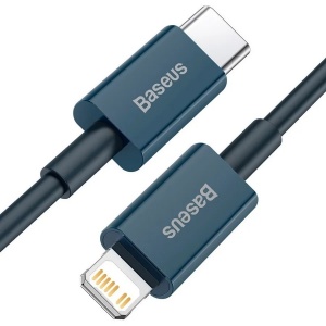 Купить Кабель Baseus Superior Series Fast Charging, Type-C - Lightning, 20W, 1 м, Blue (CATLYS-A03)