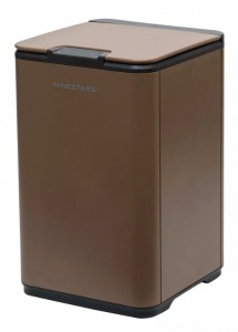 Купить Умное мусорное ведро Xiaomi Ninestars Waterproof Sensor Trash Can 10L Gold (DZT-10-35S)