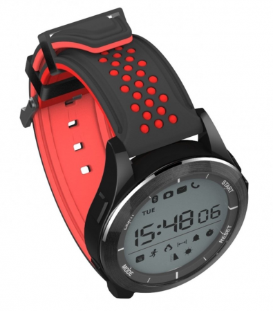 Купить Часы CARCAM SMART WATCH F3 - BLACK, Красный силикон