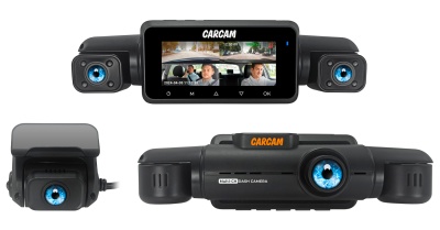Купить Автомобильный регистратор CARCAM 4CH FullHD (4x1080p) Super Real View 360º WiFi DASH CAM GPS DVR CC-365