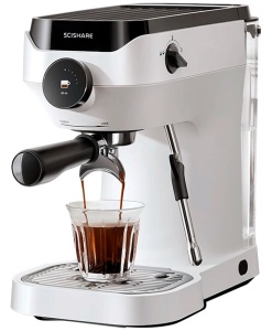 Купить Xiaomi Scishare Supercharged Semi-Automatic Coffe Machine (S1181) White
