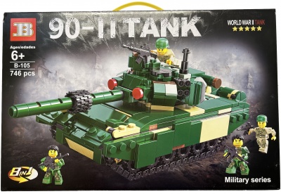 Купить Конструктор Танк 90-II Tank (746 деталей)