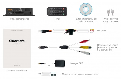 CARCAM MVR4412 GPS