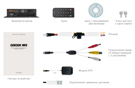 Купить CARCAM MVR4412 GPS
