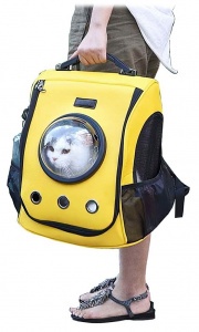 Купить Сумка-переноска Xiaomi Little Beast Star Pet School Bag Breathable Space Yellow