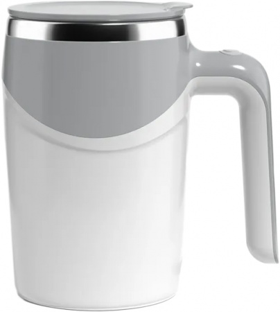 Купить Термокружка Multi-functional Magnetized Strring Cup 380ml Grey White (XD-860)