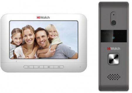 Купить Комплект видеодомофона HiWatch DS-D100KF