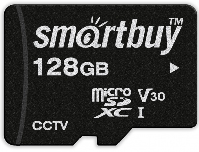 Купить Карта памяти SmartBuy microSDXC 128Gb Class10 U3 V30 (SB128GBSDCCTV)