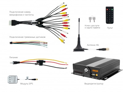 CARCAM MVR4424 4G GPS