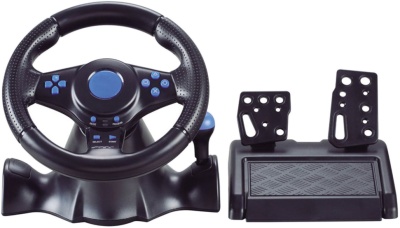 Купить Игровой руль 3 в 1 Vibration Steering Wheel (PS3,PS2,PC)