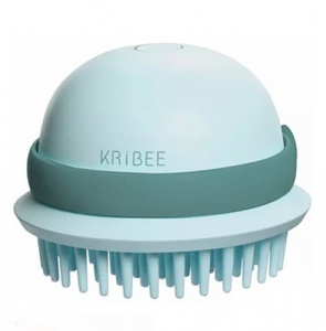 Купить Антистатическая массажная расческа Xiaomi Kribee Electric Massage Comb Blue