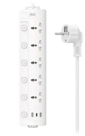 Купить Сетевой удлинитель XO Power Socket 2500W (WL19 EU)