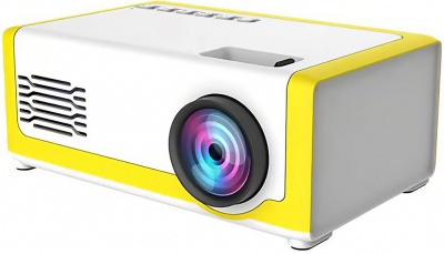 LED Multimedia Projector M1 Yellow/White