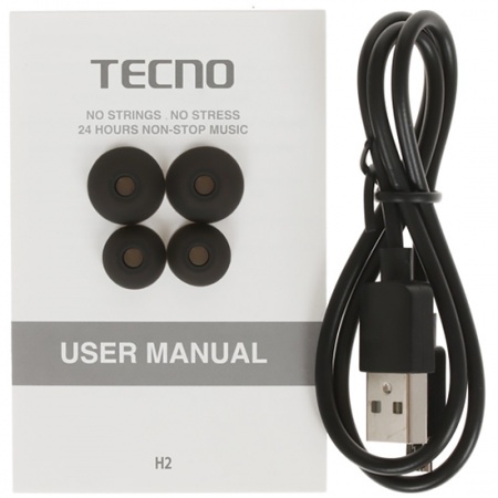 Купить Беспроводные наушники Tecno Hipods H2 Black